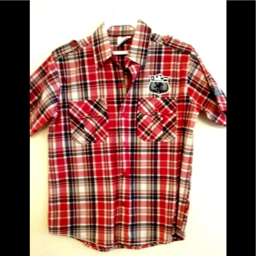Modern Culture Boys Shirt ,Small ,Short Sl…
